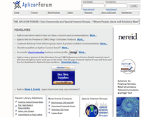 Tablet Screenshot of aplicorforum.org